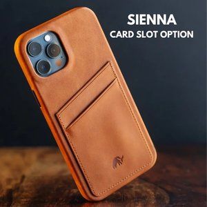 Bullstrap iPhone 14 Pro Portfolio Leather Case Sienna